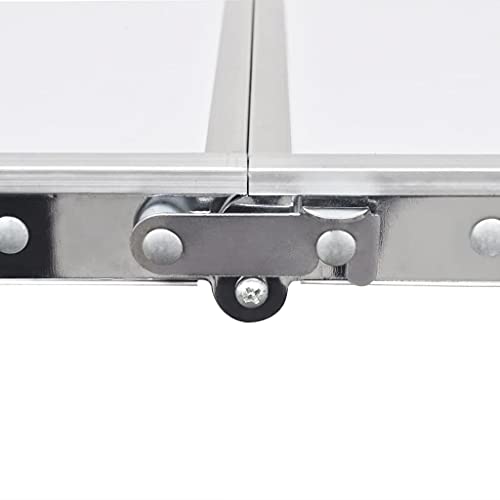 Eleganz Campingtisch zusammenklappbar höhenverstellbar aus Aluminiumrahmen + MDF Tischplatte, 240 x 60 cm, ideal für Camping & Wandern, langlebig und platzsparend Eleganz Campingtisch zusammenklappbar höhenverstellbar aus Aluminiumrahmen + MDF Tischplatte, 240 x 60 cm, ideal für Camping & Wandern, langlebig und platzsparend von Eleganz