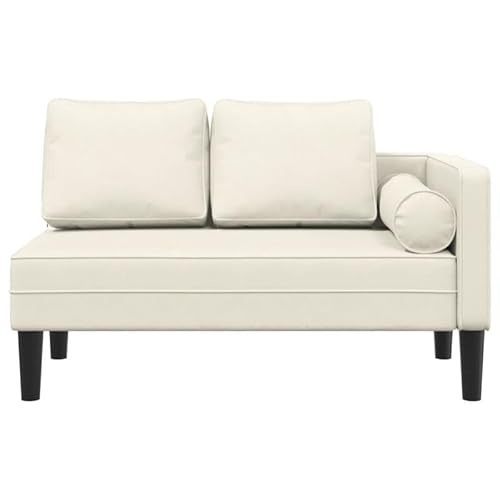Eleganz Chaiselongue aus Samt & Massivholz - Stilvolles Relaxmöbel für Wohnzimmer & Schlafzimmer - Bequem mit Kissen - Hochwertiges Sperrholz & 100% Polyester Eleganz Chaiselongue aus Samt & Massivholz - Stilvolles Relaxmöbel für Wohnzimmer & Schlafzimmer - Bequem mit Kissen - Hochwertiges Sperrholz & 100% Polyester von Eleganz