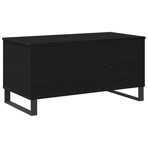 Eleganz Couchtisch Schwarz Eiche 90x44,5x45 cm - Moderner Wohnzimmertisch aus Holzwerkstoff, langlebig & stilvoll - Ideal für kleine Wohnungen & Gästebereich Eleganz Couchtisch Schwarz Eiche 90x44,5x45 cm - Moderner Wohnzimmertisch aus Holzwerkstoff, langlebig & stilvoll - Ideal für kleine Wohnungen & Gästebereich von Eleganz