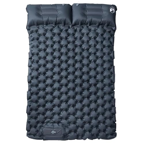 Eleganz Doppel-Isomatte selbstaufblasend für Camping & Wandern - Leicht, kompakt & bequem mit Kissen - Ideal für Outdoor-Abenteuer Eleganz Doppel-Isomatte selbstaufblasend für Camping & Wandern - Leicht, kompakt & bequem mit Kissen - Ideal für Outdoor-Abenteuer von Eleganz