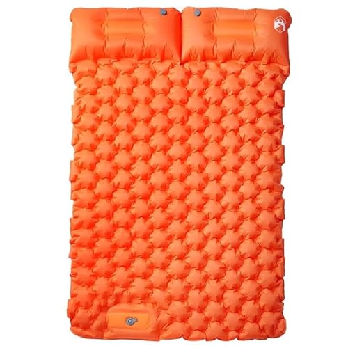 Eleganz Doppel-Isomatte selbstaufblasend mit Kissen – Leicht & kompakt für Camping, Wandern & Outdoor – Wasserdicht & bequem für 2 Personen – Ideal für Paare & Abenteurer Eleganz Doppel-Isomatte selbstaufblasend mit Kissen – Leicht & kompakt für Camping, Wandern & Outdoor – Wasserdicht & bequem für 2 Personen – Ideal für Paare & Abenteurer von Eleganz