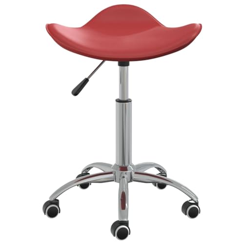 Eleganz Drehstuhl Esszimmerstuhl weinrot Kunstleder - Hochwertiger Drehbare Küchenstuhl für Wohnzimmer & Esszimmer, Langlebig & Bequem - Moderne Design für Ihr Zuhause von Eleganz
