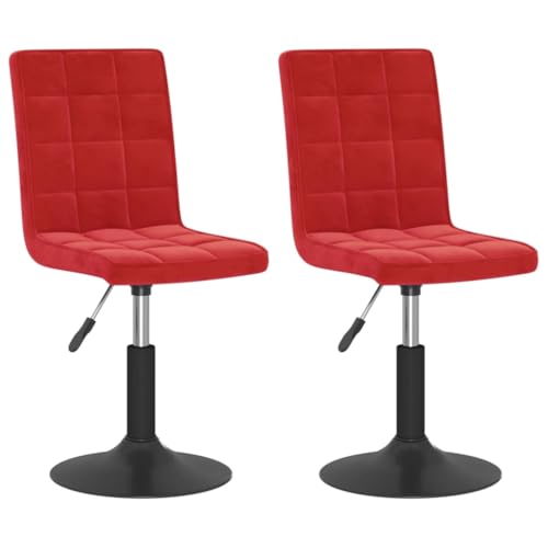 Eleganz Esszimmerstühle 2 Stück drehbar weinrot Samt – Moderne Drehstühle für Wohnzimmer & Küche, bequem & langlebig, platzsparend Eleganz Esszimmerstühle 2 Stück drehbar weinrot Samt – Moderne Drehstühle für Wohnzimmer & Küche, bequem & langlebig, platzsparend von Eleganz