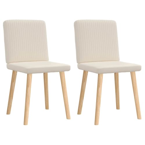 Eleganz Esszimmerstühle 2er Set Leinen - Moderne Küchenstühle für Wohnzimmer & Essbereich, Bequem & Langlebig, Leicht zu Reinigen - Ideal für Familien & Gastgeber von Eleganz