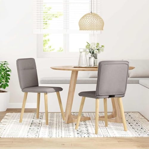 Eleganz Esszimmerstühle 2er Set Taupe Stoff - Moderne Küchenstühle mit Stoffbezug, Bequem & Langlebig für Esszimmer, Küche oder Wohnzimmer Eleganz Esszimmerstühle 2er Set Taupe Stoff - Moderne Küchenstühle mit Stoffbezug, Bequem & Langlebig für Esszimmer, Küche oder Wohnzimmer von Eleganz