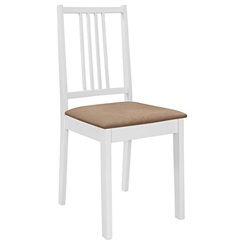 Eleganz Esszimmerstühle 2er Set Weiß - Massivholz Polsterstühle für Küche & Wohnzimmer - Bequem & Langlebig - Moderne Designerstühle für Gastgeber Eleganz Esszimmerstühle 2er Set Weiß - Massivholz Polsterstühle für Küche & Wohnzimmer - Bequem & Langlebig - Moderne Designerstühle für Gastgeber von Eleganz