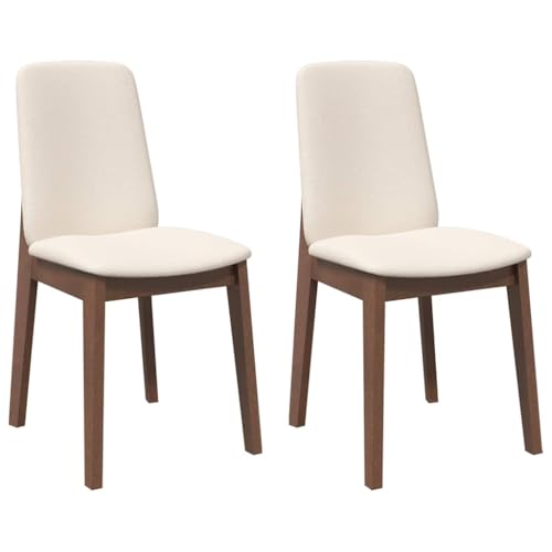 Eleganz Esszimmerstühle 2er Set mit Kissen – Massivholz aus Gummibaum – Bequeme & Stabile Küchenstühle für Wohnzimmer & Essbereich – Braun Eleganz Esszimmerstühle 2er Set mit Kissen – Massivholz aus Gummibaum – Bequeme & Stabile Küchenstühle für Wohnzimmer & Essbereich – Braun von Eleganz