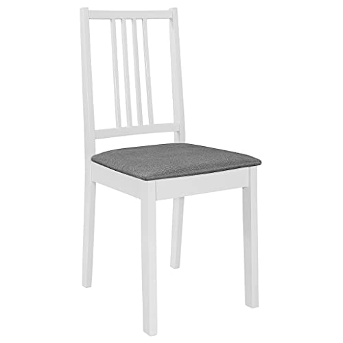 Eleganz Esszimmerstühle 2er Set weiß - Massivholz Polsterstühle für Wohnzimmer & Küche - Bequeme und stabile Esszimmerstühle mit Polsterung - Modernes Design für gemütliche Atmosphäre Eleganz Esszimmerstühle 2er Set weiß - Massivholz Polsterstühle für Wohnzimmer & Küche - Bequeme und stabile Esszimmerstühle mit Polsterung - Modernes Design für gemütliche Atmosphäre von Eleganz