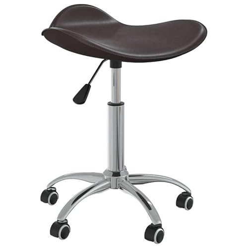 Eleganz Esszimmerstuhl Drehbar – Moderner Schreibtischstuhl mit Kunstlederbezug, Drehfunktion & Stabilem Stand, Perfekter Küchenstuhl oder Bürostuhl für Homeoffice von Eleganz