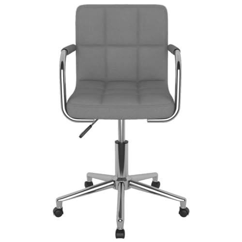 Eleganz Esszimmerstuhl drehbar mit Stoffbezug hellgrau – Moderner Drehstuhl für Wohnzimmer oder Küche, bequem & langlebig, platzsparend für kleine Räume Eleganz Esszimmerstuhl drehbar mit Stoffbezug hellgrau – Moderner Drehstuhl für Wohnzimmer oder Küche, bequem & langlebig, platzsparend für kleine Räume von Eleganz