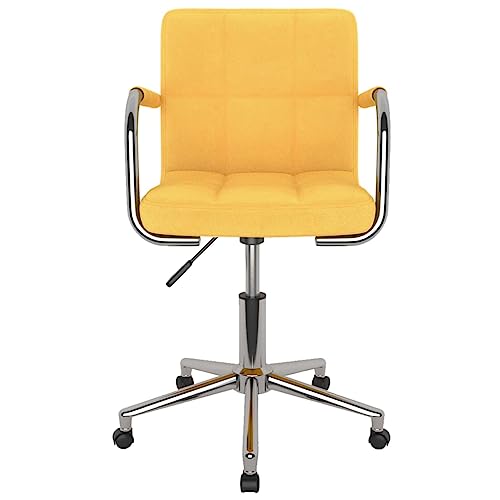 Eleganz Esszimmerstuhl drehbar senfgelb Stoff – Moderner Drehstuhl mit weicher Polsterung für Küche, Wohnzimmer oder Büro – Bequem & langlebig Eleganz Esszimmerstuhl drehbar senfgelb Stoff – Moderner Drehstuhl mit weicher Polsterung für Küche, Wohnzimmer oder Büro – Bequem & langlebig von Eleganz