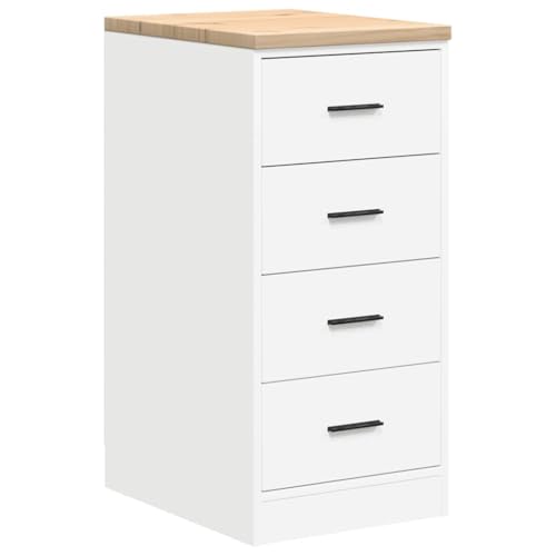 Eleganz Garagen-Aufbewahrungsschrank aus Massivholz Kiefer (unbehandelt) 40x51x85 cm - Robust & Natürlich für Gewerbliche Lagerung von Eleganz