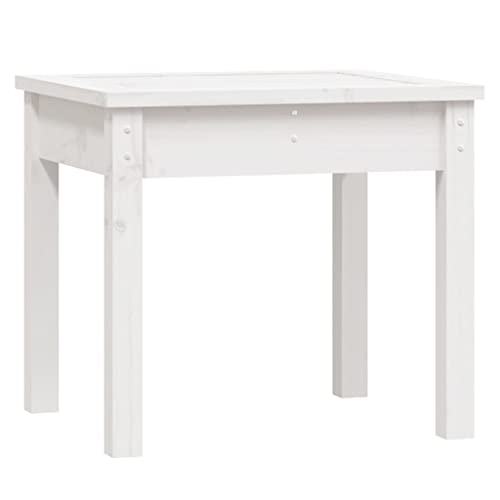 Eleganz Gartenbank aus massivem Kiefernholz 50x44x45 cm - Langlebiges Gartensitzmöbel für Terrasse und Garten - Natürliches Design für gemütliche Stunden im Freien von Eleganz