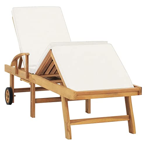 Eleganz Gartenbett aus fein geschliffenem Teak-Hartholz mit wasserbasiertem Finish – Langlebig & pflegeleicht für Ihren perfekten Outdoor-Retraum von Eleganz