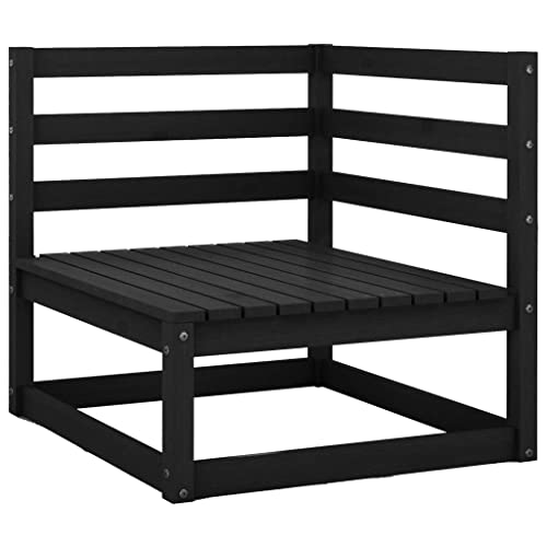 Eleganz Gartensofa 2-Sitzer aus massivem Kiefernholz mit Polyester-Kissen – Langlebiges und stilvolles Gartensitzmöbel für Terrasse und Garten von Eleganz