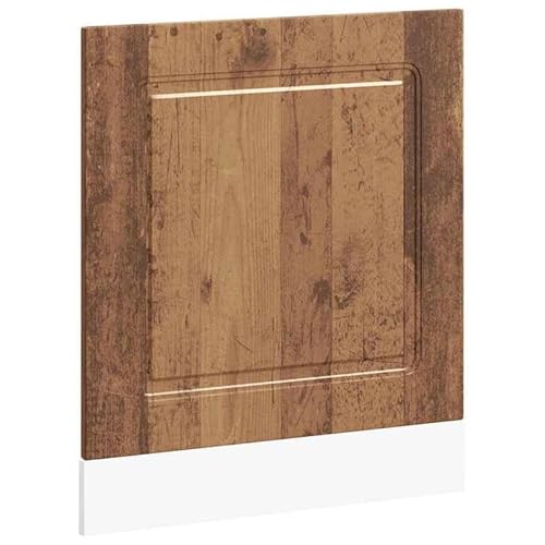 Eleganz Geschirrspülerblende Kalmar in Altholz-Optik 60x1,5x67 cm - Küchenfront für Spülmaschinen, wasserfest & Kratzfest - Stilvolle Küchengestaltung von Eleganz