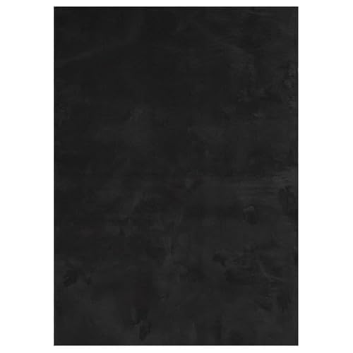 Eleganz HUARTE Kurzflor Teppich 140x200 cm - Weich, Waschbar, 100% Polyester - Perfekt für Wohnzimmer, Schlafzimmer - Modernes Design in Schwarz Eleganz HUARTE Kurzflor Teppich 140x200 cm - Weich, Waschbar, 100% Polyester - Perfekt für Wohnzimmer, Schlafzimmer - Modernes Design in Schwarz von Eleganz