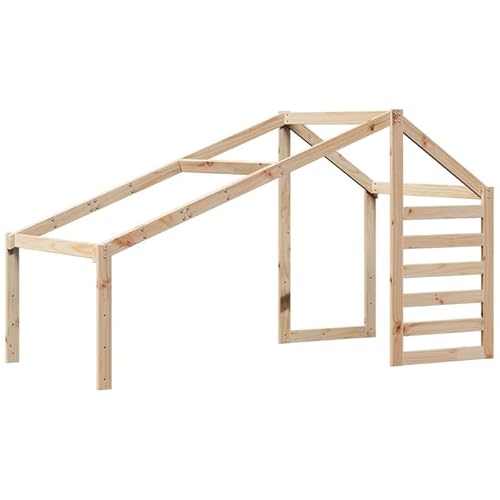 Eleganz Kinderbett Dach 198x97x113 cm aus Massivholz Kiefer - Schützt vor Zugluft & Sonne, Natürliches Design für sicheres Schlafen Eleganz Kinderbett Dach 198x97x113 cm aus Massivholz Kiefer - Schützt vor Zugluft & Sonne, Natürliches Design für sicheres Schlafen von Eleganz