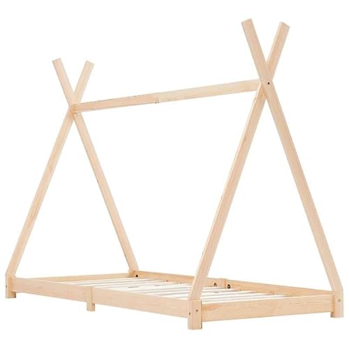Eleganz Kinderbett Massivholz Kiefer 80x160 cm - Robustes Babybett aus massivem Kiefernholz & Sperrholzlatten, ideal für sicheres und gesundes Schlafen Eleganz Kinderbett Massivholz Kiefer 80x160 cm - Robustes Babybett aus massivem Kiefernholz & Sperrholzlatten, ideal für sicheres und gesundes Schlafen von Eleganz