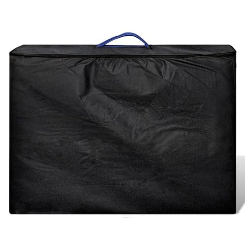 Eleganz Klappbare Massageliege mit 2 Zonen - Holzgestell & Kunstleder - Ideal für Haarkosmetik-Salons - Platzsparend & Langlebig von Eleganz