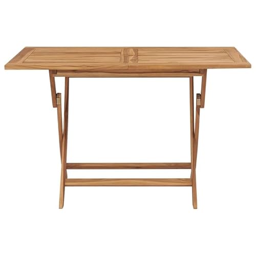 Eleganz Klappbarer Gartentisch aus Teak-Hartholz 120x70x75 cm - Gartenmöbel für Terrasse & Balkon, wetterfest & platzsparend, fein geschliffen mit wasserbasiertem Finish Eleganz Klappbarer Gartentisch aus Teak-Hartholz 120x70x75 cm - Gartenmöbel für Terrasse & Balkon, wetterfest & platzsparend, fein geschliffen mit wasserbasiertem Finish von Eleganz