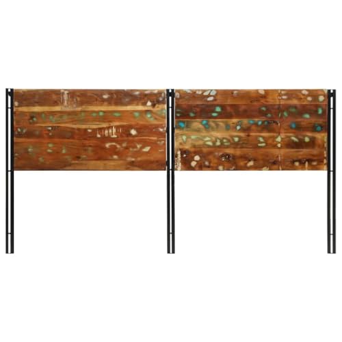 Eleganz Kopfteil 200 cm aus Altholz und Eisen - Massivholz Kopfteil für Schlafzimmer - Rustikales Design & Langlebig - Perfekt für Landhausstil Eleganz Kopfteil 200 cm aus Altholz und Eisen - Massivholz Kopfteil für Schlafzimmer - Rustikales Design & Langlebig - Perfekt für Landhausstil von Eleganz
