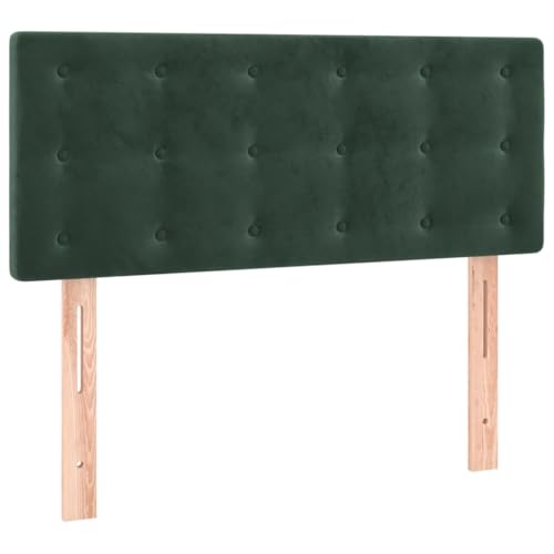 Eleganz Kopfteil Dunkelgrün 100x5x78/88 cm Samt - Luxus Kopfteil für Betten, weicher Samtstoff, Moderne Schlafzimmergestaltung, ideal für Wohn- und Schlafzimmer Eleganz Kopfteil Dunkelgrün 100x5x78/88 cm Samt - Luxus Kopfteil für Betten, weicher Samtstoff, Moderne Schlafzimmergestaltung, ideal für Wohn- und Schlafzimmer von Eleganz