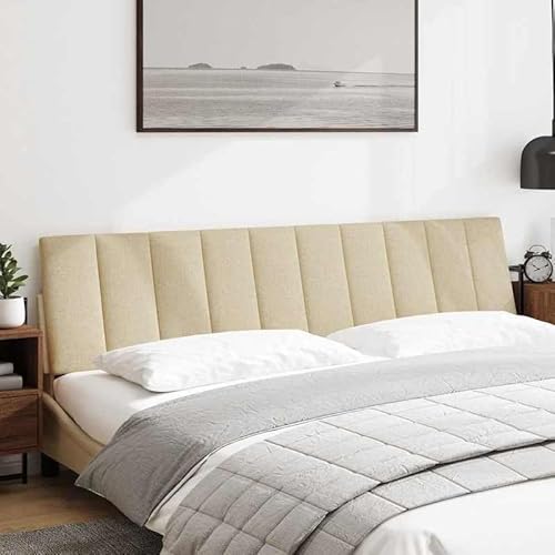 Eleganz Kopfteil-Kissen 'Hanko' Creme 200 cm Stoff - 100% Polyester - Hochwertiges und bequemes Kopfkissen für Betten & Zubehör - Ideal für Schlafkomfort und stilvolle Einrichtung Eleganz Kopfteil-Kissen 'Hanko' Creme 200 cm Stoff - 100% Polyester - Hochwertiges und bequemes Kopfkissen für Betten & Zubehör - Ideal für Schlafkomfort und stilvolle Einrichtung von Eleganz