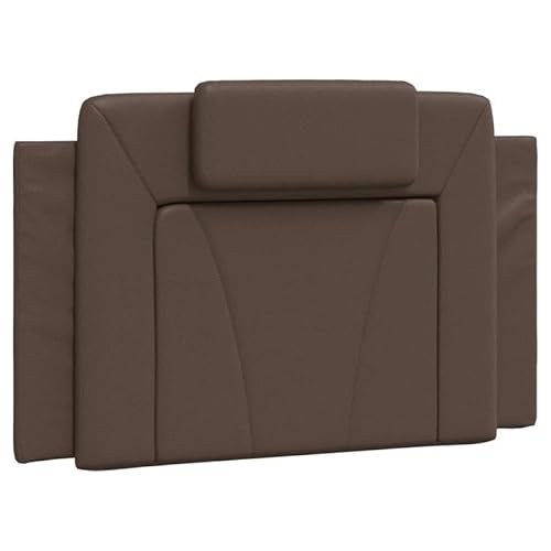 Eleganz Kopfteil-Kissen Viana 90 cm Braun Kunstleder - Hochwertiges Bettkopfkissen für Betten & Schlafzimmer, pflegeleicht & langlebig Eleganz Kopfteil-Kissen Viana 90 cm Braun Kunstleder - Hochwertiges Bettkopfkissen für Betten & Schlafzimmer, pflegeleicht & langlebig von Eleganz