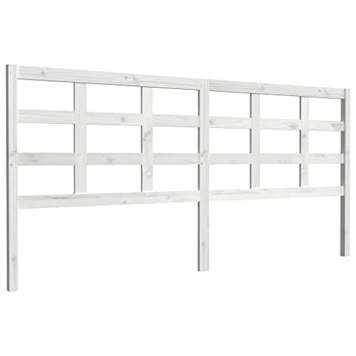 Eleganz Kopfteil aus Massivholz Kiefer weiß 205,5x4x100 cm - Langlebiges & Natürliches Bettgestell Kopfteil für Schlafzimmer - Stilvolle Ergänzung für Ihr Zuhause Eleganz Kopfteil aus Massivholz Kiefer weiß 205,5x4x100 cm - Langlebiges & Natürliches Bettgestell Kopfteil für Schlafzimmer - Stilvolle Ergänzung für Ihr Zuhause von Eleganz