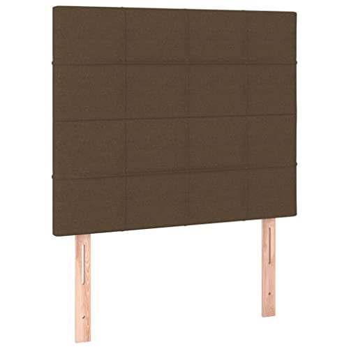 Eleganz Kopfteile 2 STK. Dunkelbraun 80x5x78/88 cm - Stoffkopfteil für Betten & Zubehör, langlebig & stilvoll - Perfekt für Schlafzimmer & Wohnbereich Eleganz Kopfteile 2 STK. Dunkelbraun 80x5x78/88 cm - Stoffkopfteil für Betten & Zubehör, langlebig & stilvoll - Perfekt für Schlafzimmer & Wohnbereich von Eleganz