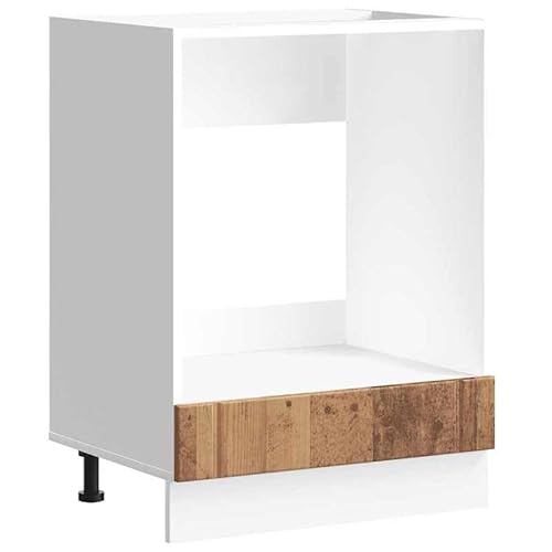 Eleganz Küchenschrank Lucca in Altholz-Optik aus Holzwerkstoff - Stilvolle Aufbewahrung für Küche & Wohnbereich, langlebig & umweltfreundlich von Eleganz