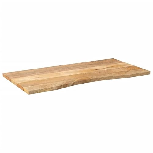 Eleganz Massive Schreibtischplatte 140x60x2,5cm aus rauem Mangoholz mit natürlichem Finish - Langlebig & umweltfreundlich für Homeoffice & Büro Eleganz Massive Schreibtischplatte 140x60x2,5cm aus rauem Mangoholz mit natürlichem Finish - Langlebig & umweltfreundlich für Homeoffice & Büro von Eleganz