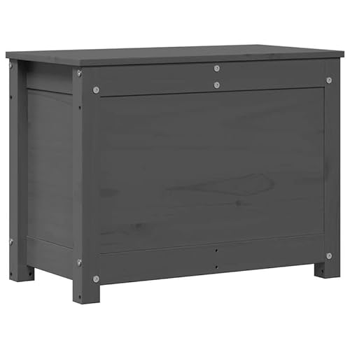 Eleganz Massivholz Kiefer Wohnzimmertruhe Grau 60x32x45,5 cm - Stilvolles Möbelstück für Wohnzimmer, Schlafzimmer oder Flur | Langlebig & Natürlich Eleganz Massivholz Kiefer Wohnzimmertruhe Grau 60x32x45,5 cm - Stilvolles Möbelstück für Wohnzimmer, Schlafzimmer oder Flur | Langlebig & Natürlich von Eleganz
