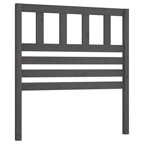 Eleganz Massivholz Kopfteil Grau 81x4x100 cm aus Kiefer – Modernes Bettdesign für Schlafzimmer, Langlebig & Natürlich – Stilvolles Kopfteil für Einzel- oder Doppelbetten Eleganz Massivholz Kopfteil Grau 81x4x100 cm aus Kiefer – Modernes Bettdesign für Schlafzimmer, Langlebig & Natürlich – Stilvolles Kopfteil für Einzel- oder Doppelbetten von Eleganz