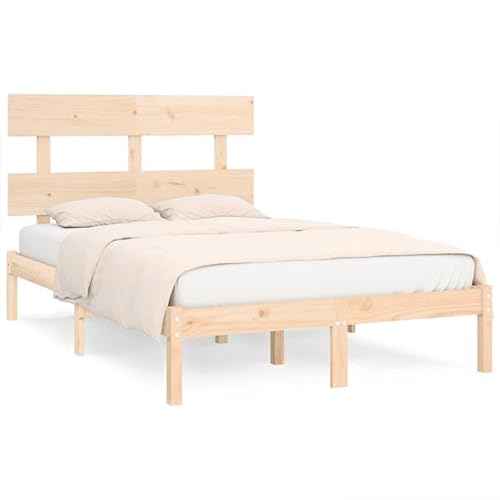 Eleganz Massivholzbett 120x200 cm - Natürliches Bett aus Kiefernholz für Schlafzimmer | Langlebig & Stabil mit Unterbett-Möglichkeit | Perfekt für kleine Räume Eleganz Massivholzbett 120x200 cm - Natürliches Bett aus Kiefernholz für Schlafzimmer | Langlebig & Stabil mit Unterbett-Möglichkeit | Perfekt für kleine Räume von Eleganz