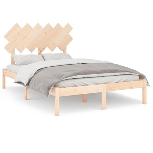 Eleganz Massivholzbett 120x200 cm - Naturholz Doppelbett für Schlafzimmer, langlebig & stabil mit 4 Schubladen - Platzsparendes Design für kleine Räume Eleganz Massivholzbett 120x200 cm - Naturholz Doppelbett für Schlafzimmer, langlebig & stabil mit 4 Schubladen - Platzsparendes Design für kleine Räume von Eleganz
