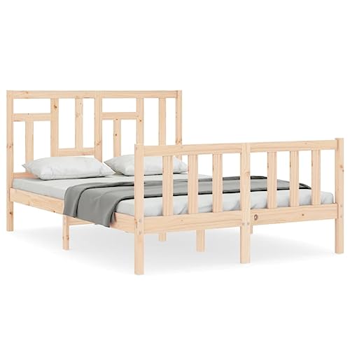 Eleganz Massivholzbett 140x200 cm Kiefernholz - Einzelbett für Schlafzimmer & Gästezimmer | Langlebig & Stabil | Natürliches Design für Erholsamen Schlaf Eleganz Massivholzbett 140x200 cm Kiefernholz - Einzelbett für Schlafzimmer & Gästezimmer | Langlebig & Stabil | Natürliches Design für Erholsamen Schlaf von Eleganz