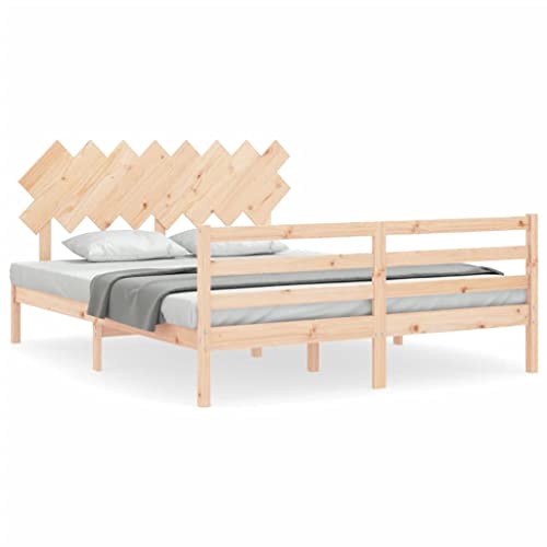 Eleganz Massivholzbett 160x200 cm mit Kopfteil – Langlebiges & Stilvolles Bett für Schlafzimmer | Natürliche Holzoptik | Robust & Stabil für Erholsamen Schlaf Eleganz Massivholzbett 160x200 cm mit Kopfteil – Langlebiges & Stilvolles Bett für Schlafzimmer | Natürliche Holzoptik | Robust & Stabil für Erholsamen Schlaf von Eleganz