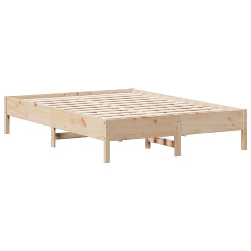 Eleganz Massivholzbett Kiefer 150x200 cm ohne Matratze | Natürliches & Robustes Bettgestell für Schlafzimmer | Langlebiges Design für erholsamen Schlaf Eleganz Massivholzbett Kiefer 150x200 cm ohne Matratze | Natürliches & Robustes Bettgestell für Schlafzimmer | Langlebiges Design für erholsamen Schlaf von Eleganz