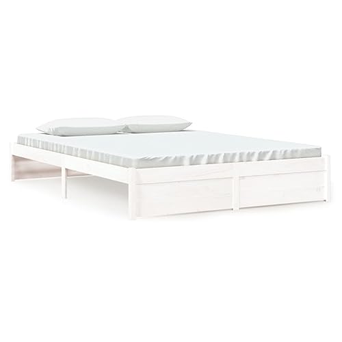Eleganz Massivholzbett Weiß 160x200 cm - Schrankbett mit Stauraum | Hochwertige Massivholzoptik | Stabile und langlebige Schlafmöbel für das Schlafzimmer Eleganz Massivholzbett Weiß 160x200 cm - Schrankbett mit Stauraum | Hochwertige Massivholzoptik | Stabile und langlebige Schlafmöbel für das Schlafzimmer von Eleganz