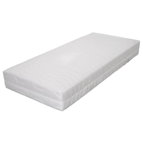 Eleganz Matratze 140x200 cm 7-Zonen Taschenfederkern 20 cm H2 - Orthopädische Schlafunterlage für erholsamen Schlaf, Federkernmatratze mit punktelastischer Unterstützung von Eleganz
