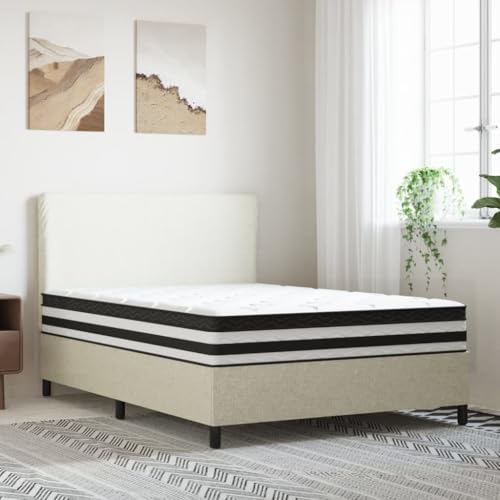 Eleganz Matratze Taschenfederkern 140x200 cm Mittelhart - Federkernmatratze für erholsamen Schlaf, punktelastische Unterstützung, ideal für Rückenschläfer & Paare von Eleganz