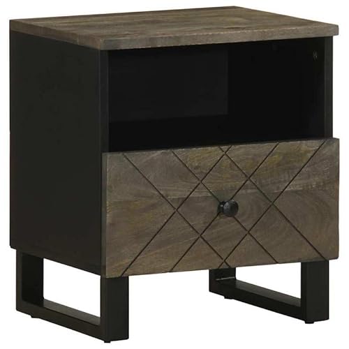 Eleganz Nachttische 2er Set Schwarz - Massivholz Mango 40x33x46 cm - Stilvolle & Stabile Beistelltische für Schlafzimmer - Langlebig & Natürlich Eleganz Nachttische 2er Set Schwarz - Massivholz Mango 40x33x46 cm - Stilvolle & Stabile Beistelltische für Schlafzimmer - Langlebig & Natürlich von Eleganz