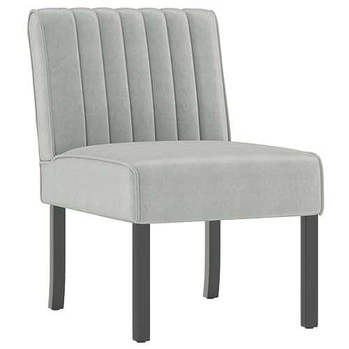 Eleganz Polsterstuhl Hellgrau Samt – Moderner Wohnzimmerstuhl mit weicher Sitzfläche, ideal für Wohnung und Büro | Komfortabler Designerstuhl in hellgrau Eleganz Polsterstuhl Hellgrau Samt – Moderner Wohnzimmerstuhl mit weicher Sitzfläche, ideal für Wohnung und Büro | Komfortabler Designerstuhl in hellgrau von Eleganz