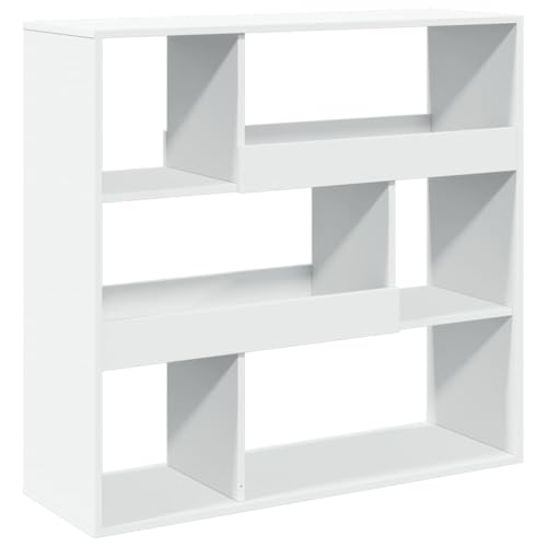 Eleganz Raumteiler Weiß 100x33x94,5 cm Holzwerkstoff | Regalsysteme für Wohnzimmer und Büro | Stabile Raumtrennung | Platzsparend für kleine Wohnungen Eleganz Raumteiler Weiß 100x33x94,5 cm Holzwerkstoff | Regalsysteme für Wohnzimmer und Büro | Stabile Raumtrennung | Platzsparend für kleine Wohnungen von Eleganz