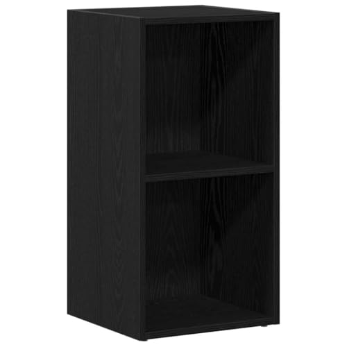 Eleganz Regalsystem Aufbewahrungsbox aus Holzwerkstoff in Eichen-Optik, 71x34x36cm, ideal für Wohnzimmer & Schlafzimmer, platzsparend & langlebig von Eleganz