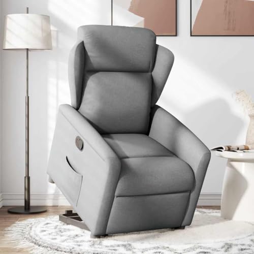 Eleganz Relaxsessel mit Aufstehhilfe Hellgrau Stoff – Bequemer Ottomansessel für Wohnzimmer & Schlafzimmer, ergonomische Aufstehhilfe für Senioren & Menschen mit eingeschränkter Mobilität Eleganz Relaxsessel mit Aufstehhilfe Hellgrau Stoff – Bequemer Ottomansessel für Wohnzimmer & Schlafzimmer, ergonomische Aufstehhilfe für Senioren & Menschen mit eingeschränkter Mobilität von Eleganz