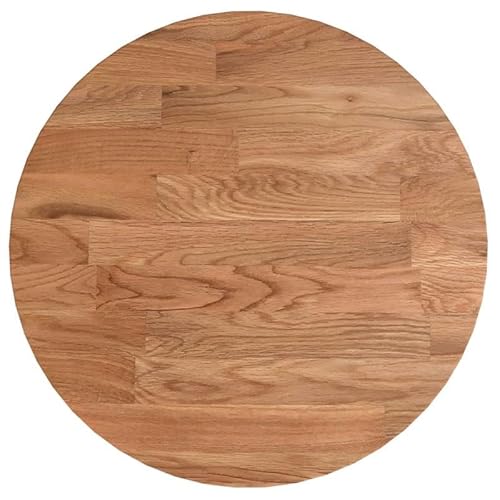 Eleganz Runde Tischplatte aus massivem Eichenholz mit Lasur Ø30x1,5 cm - Naturbelassen & langlebig für Wohnzimmer, Küche oder Garten Eleganz Runde Tischplatte aus massivem Eichenholz mit Lasur Ø30x1,5 cm - Naturbelassen & langlebig für Wohnzimmer, Küche oder Garten von Eleganz
