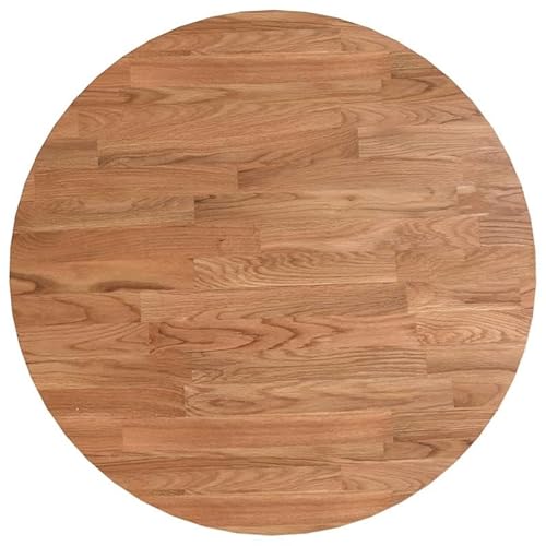 Eleganz Runde Tischplatte aus massivem Eichenholz mit Lasur Ø40x1,5 cm - Naturhellbraun für Küche, Wohnzimmer & Garten - Langlebig & pflegeleicht Eleganz Runde Tischplatte aus massivem Eichenholz mit Lasur Ø40x1,5 cm - Naturhellbraun für Küche, Wohnzimmer & Garten - Langlebig & pflegeleicht von Eleganz